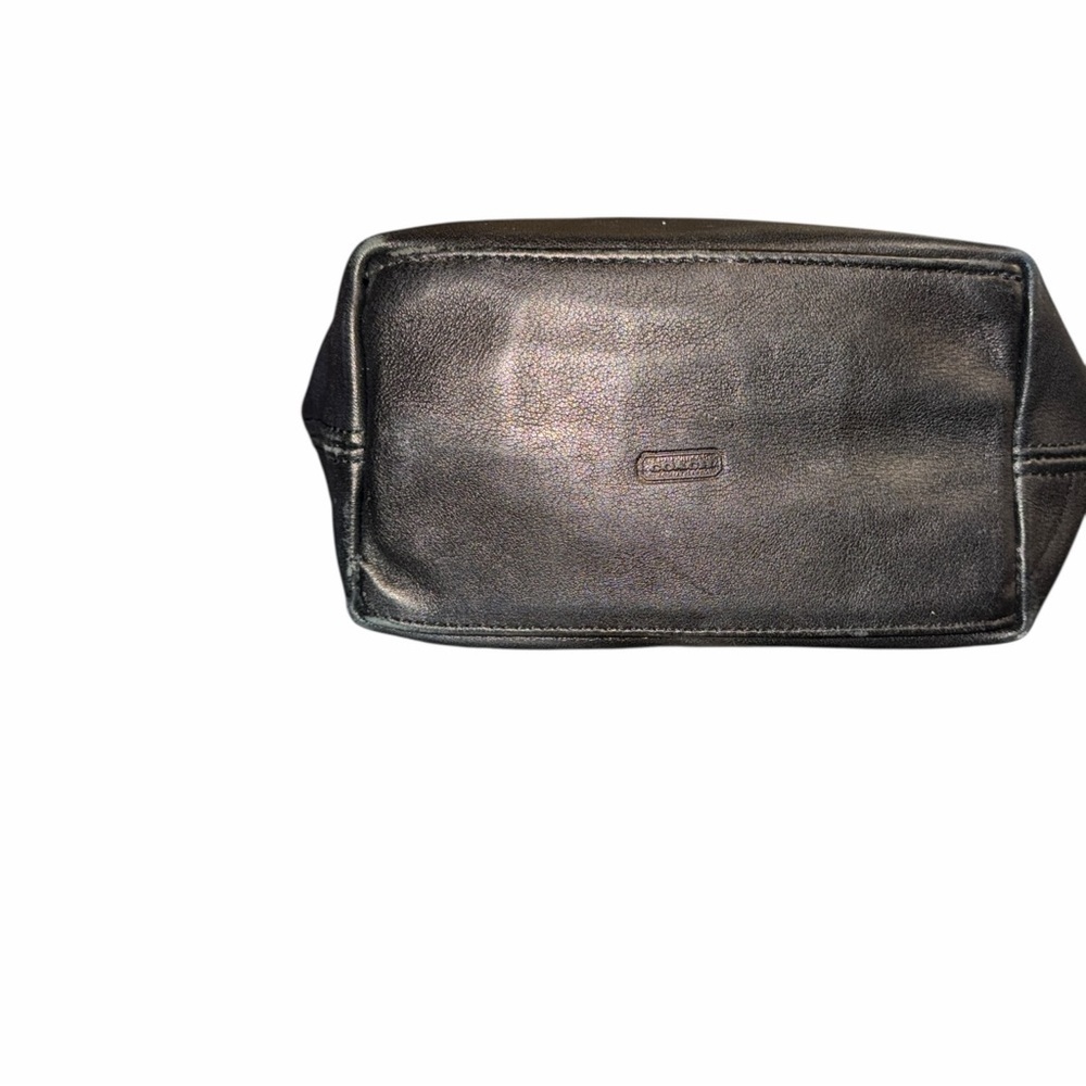 Coach Vintage Black Leather Bag | Classic Mini Hobo | USA Made - Picture 8 of 13